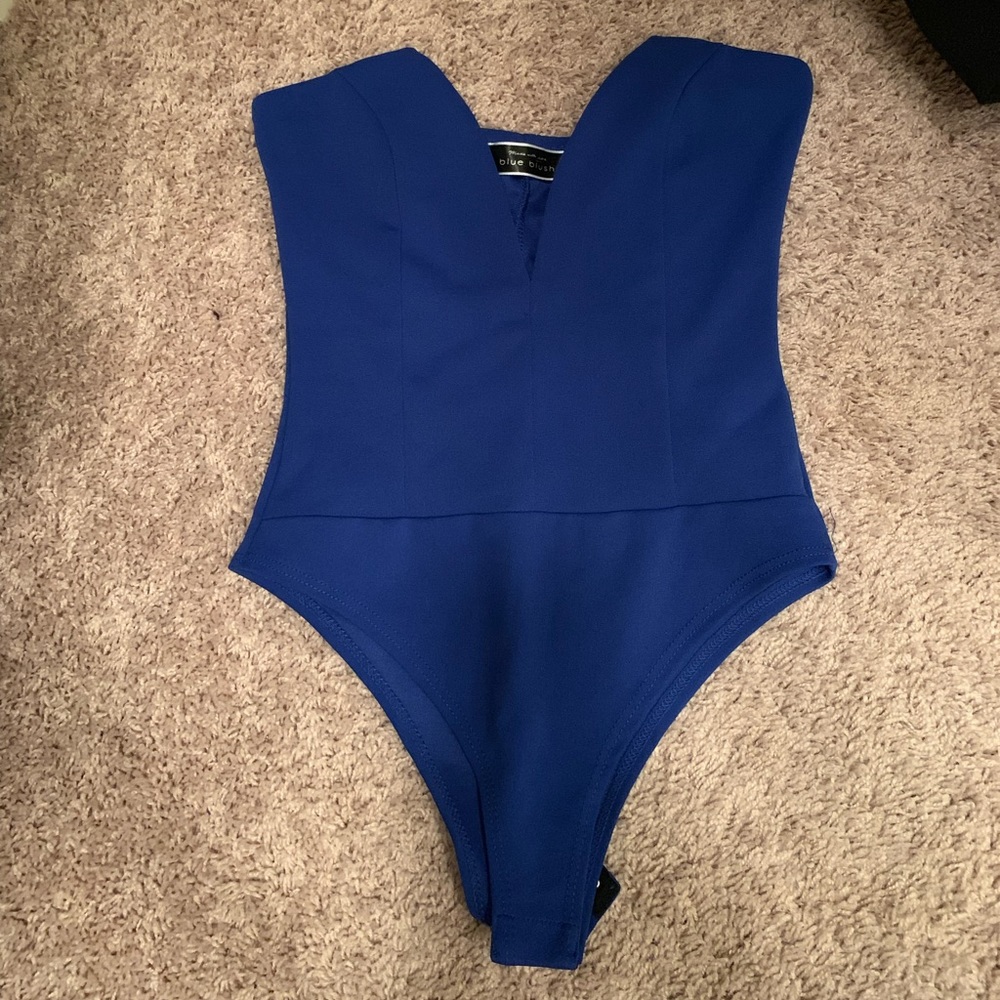 Blue blue boutique bodysuit